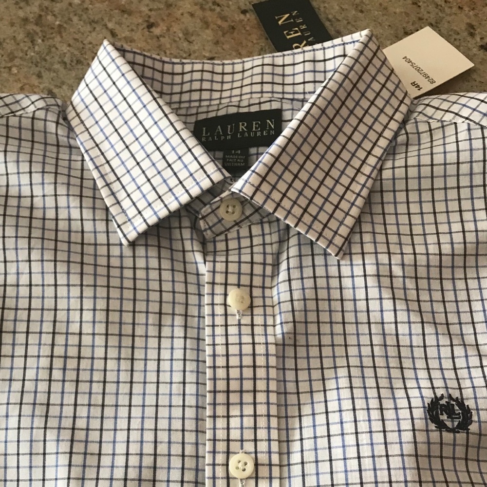 Boys Ralph Lauren Long Sleeve Dress Shirt